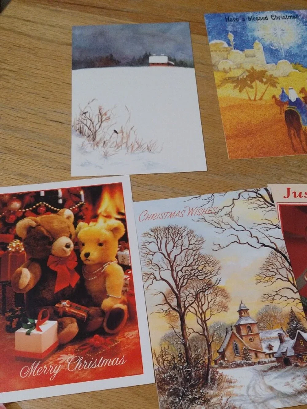 Mixed Lot Greeting Card Holiday Christmas